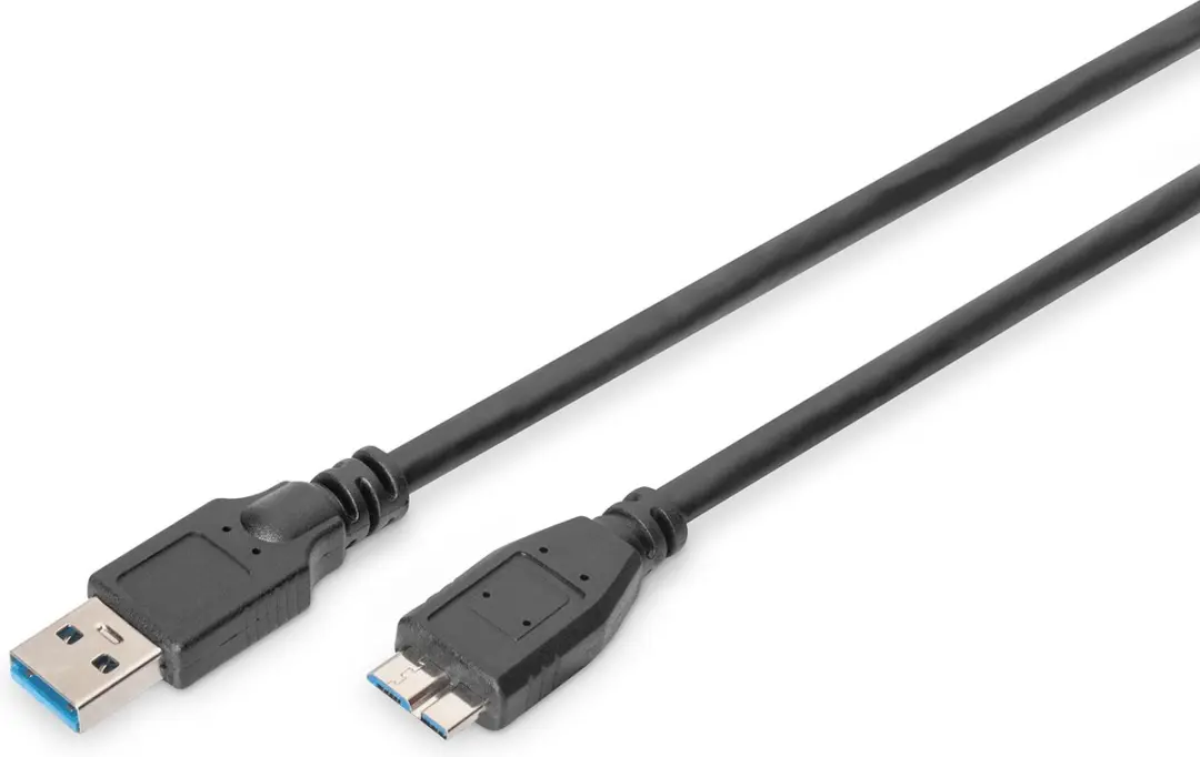 Digitus USB 3.0 A Male naar Micro Male Kabel 1m