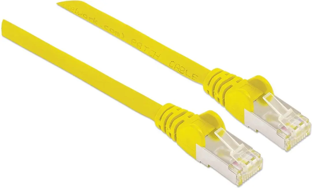 Intellinet 350501 Netwerkkabel Cat6a S/FTP 3m - Geel