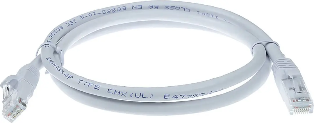 ACT Witte U/UTP CAT6A Patchkabel 20m - IB6320