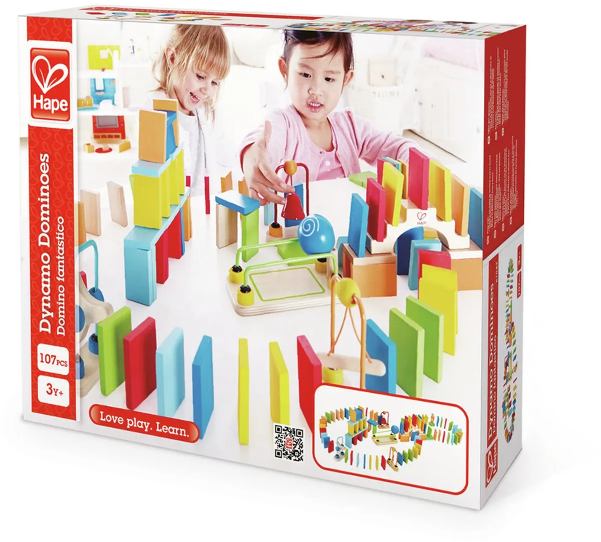 Hape Dynamo Dominostenen HAPE1042 - afbeelding 6 van 6