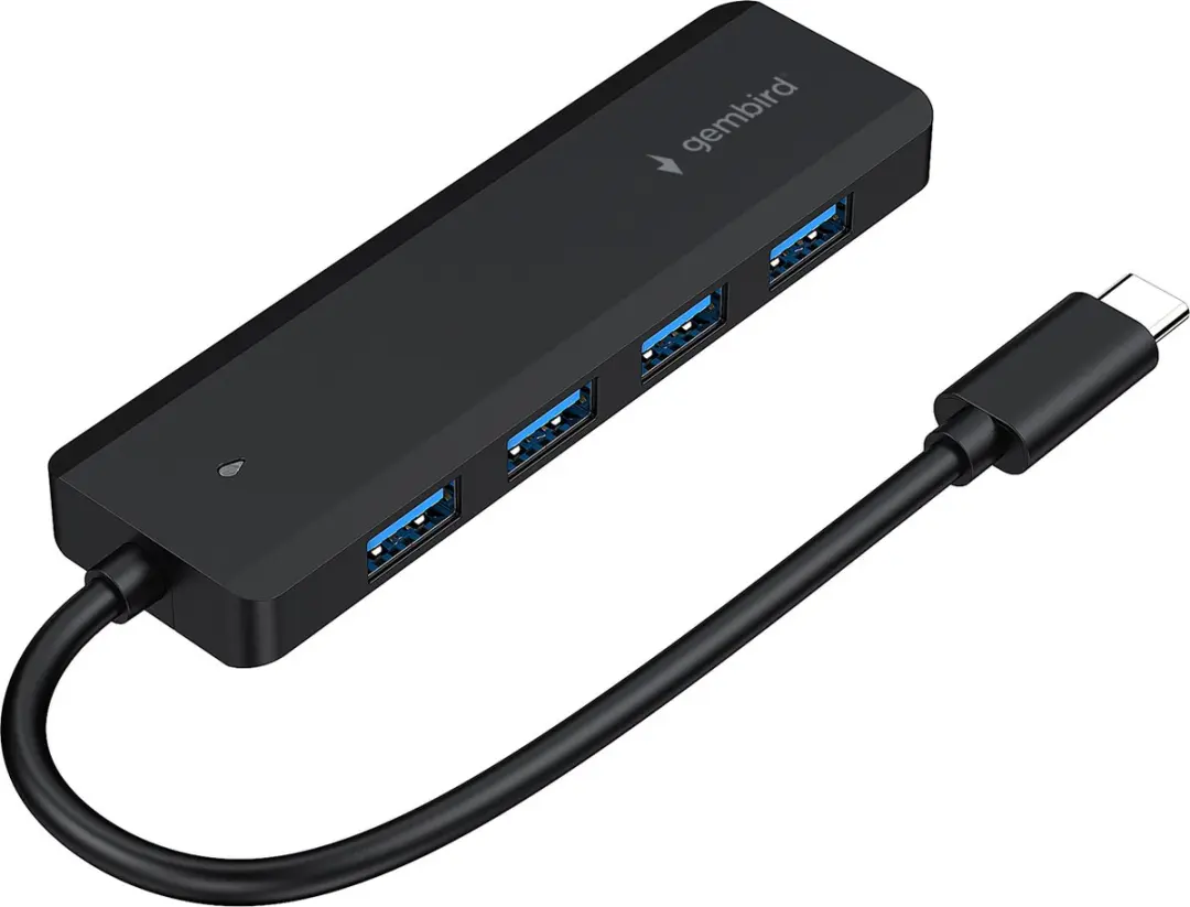 Gembird USB-C Hub UHB-CM-U3P4P-01