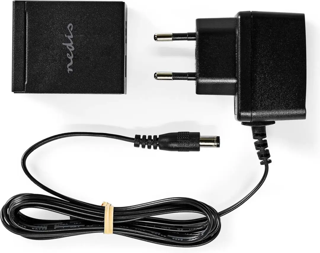Nedis ASWI2512BK Digitale Audio-Switch 2-wegs - Zwart