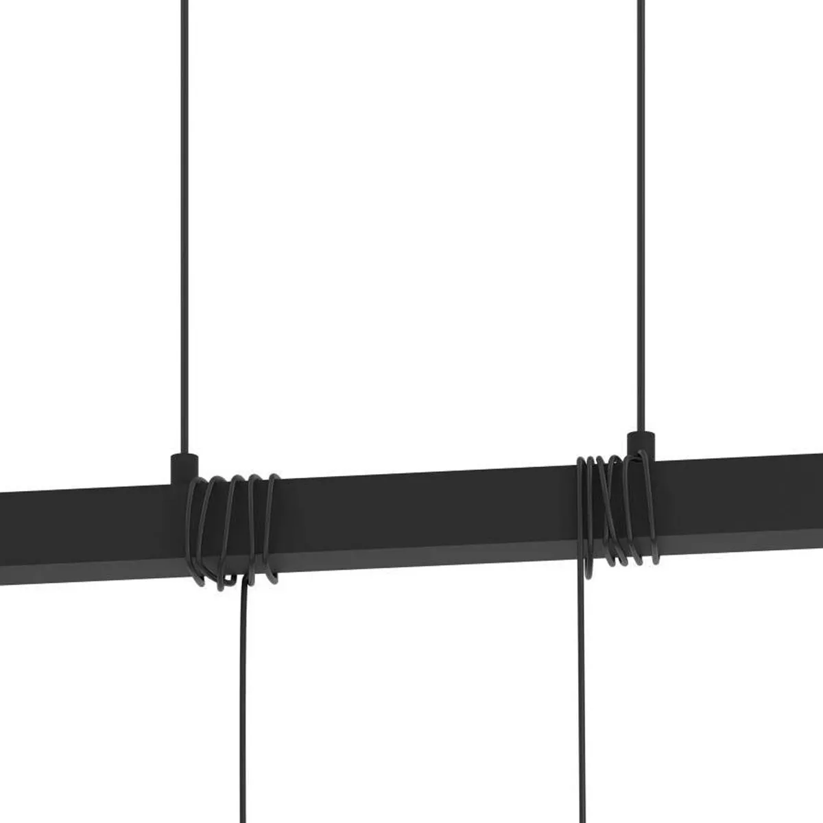 Eglo Townshend 8 Hanglamp - 4 Lichtpunten - 90cm - Zwart/Wit