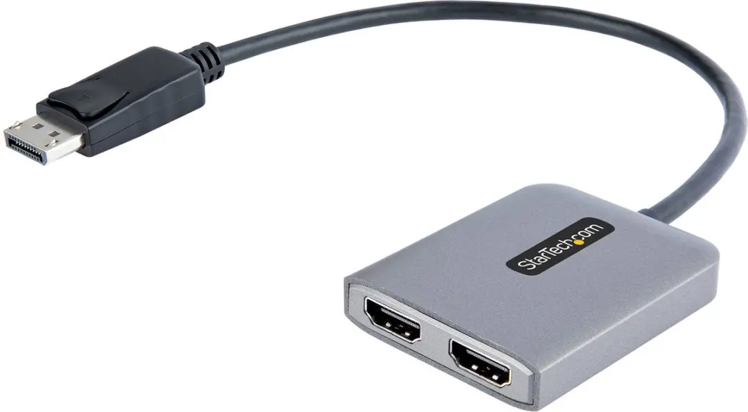 Startech MST14DP122HD DisplayPort naar HDMI Adapter - 4K - Zwart-Grijs - afbeelding 6 van 6
