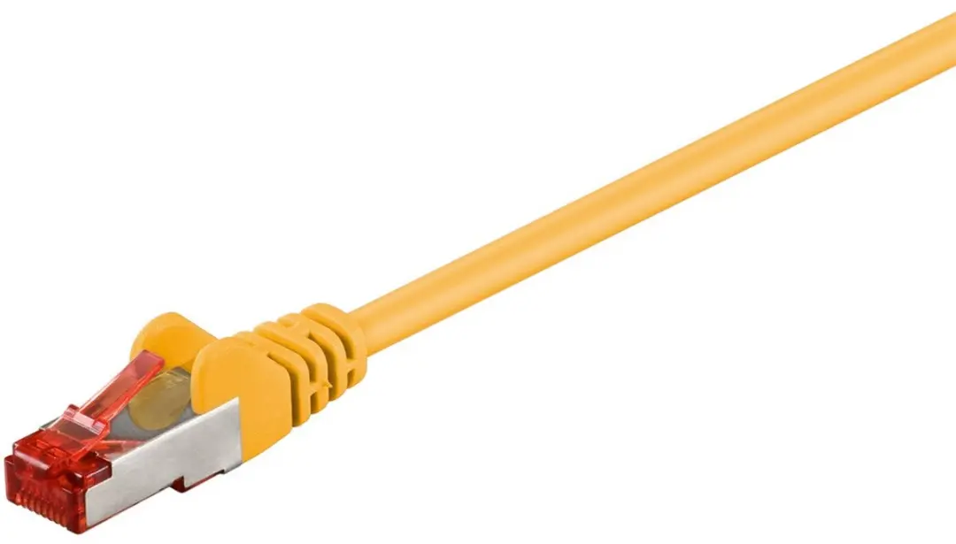 Goobay S/FTP CAT6 Netwerkkabel 0,15m - Zwart