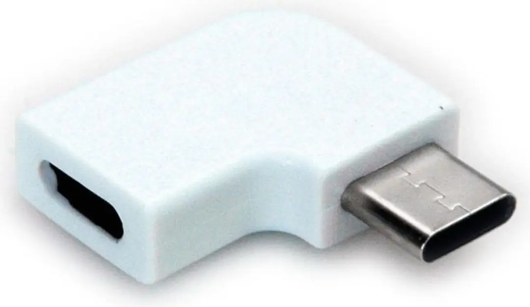 Roline USB-C Adapter Haaks Wit