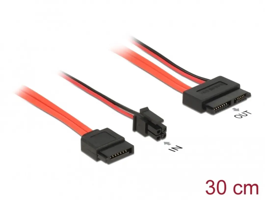 Delock SATA 6Gb/s Kabel 30cm
