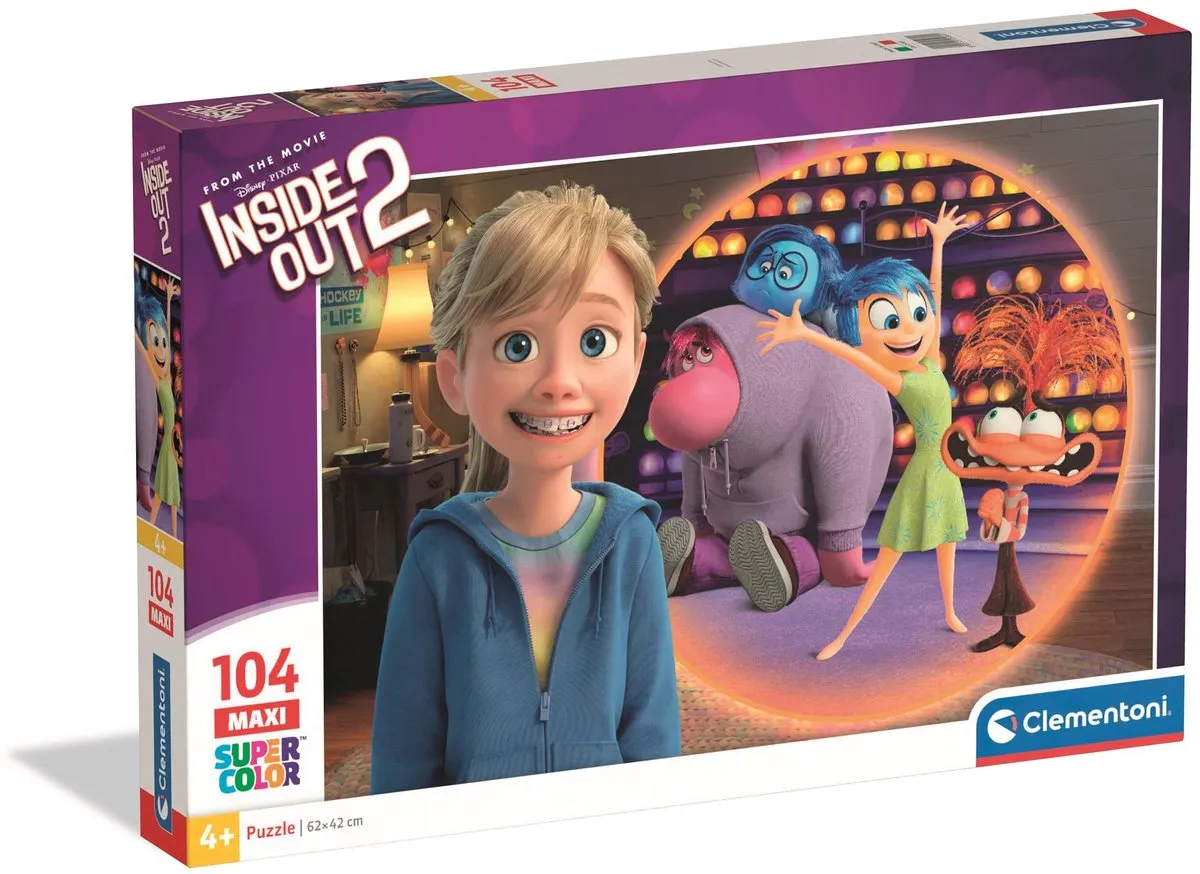 Clementoni Inside Out 2 Kinderpuzzel 104 Stuks