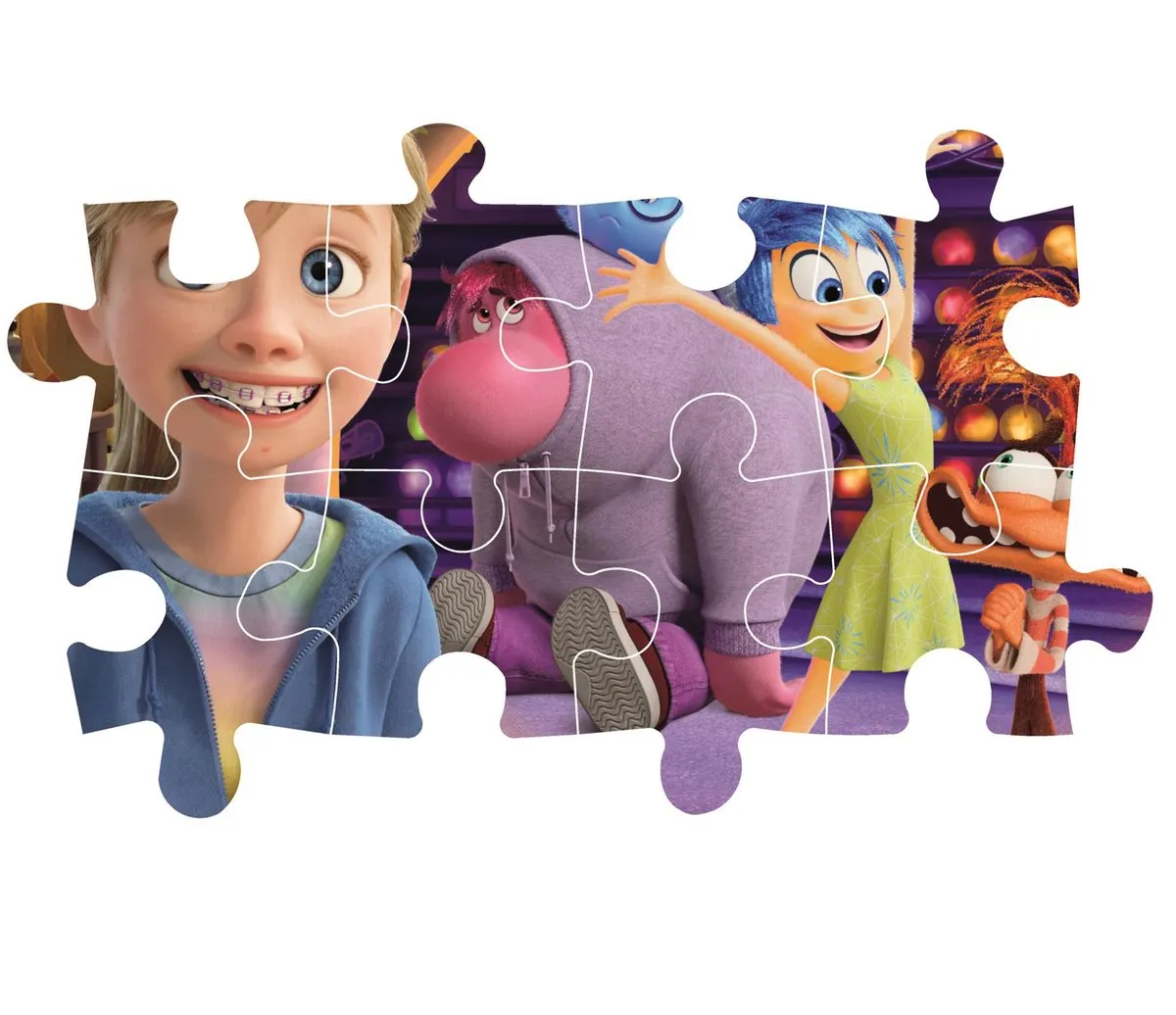 Clementoni Inside Out 2 Kinderpuzzel 104 Stuks - Multikleur