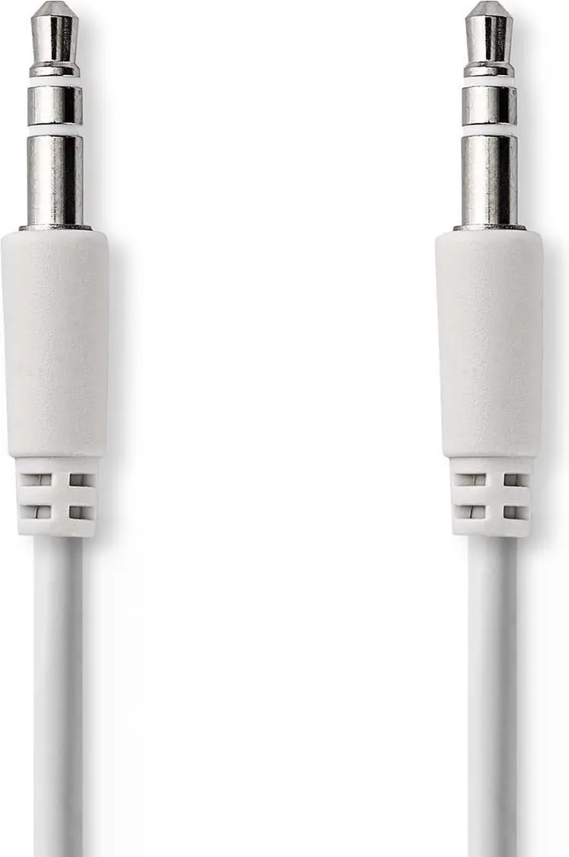Nedis Stereo-Audiokabel 3,5mm Male - 1m - Wit