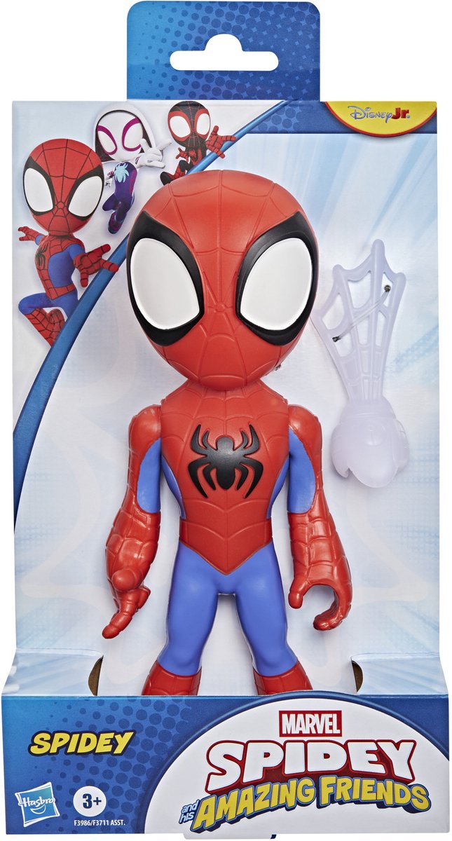 Marvel Spidey and His Amazing Friends Spidey Actiefiguur - 23cm