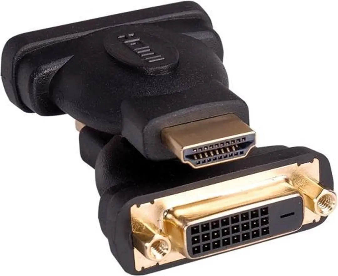 Roline HDMI naar DVI-D Dual Link Adapter - Zwart