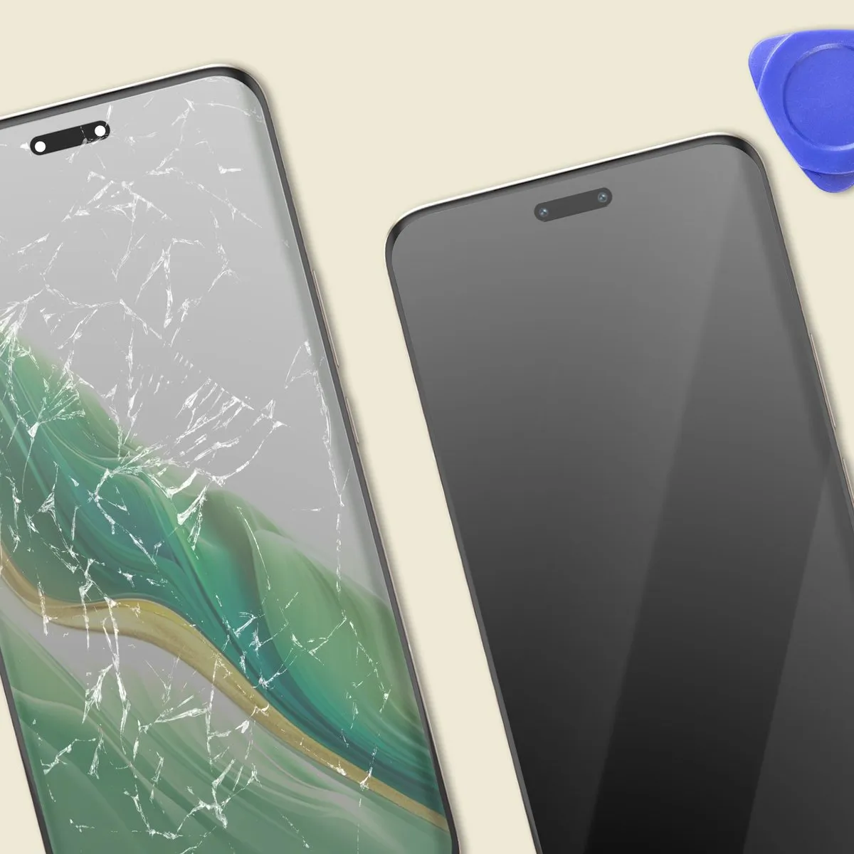Honor Magic 6 Pro Compleet Schermset - Groen - afbeelding 2 van 3