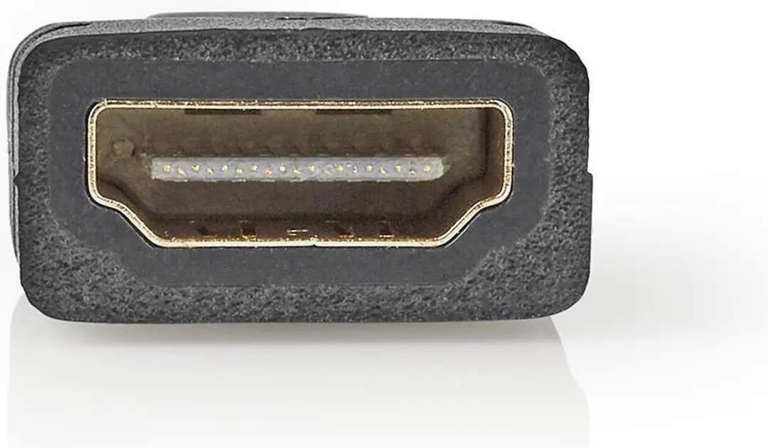 Nedis HDMI Mini-Adapter CVGP34906BK - Verguld - Zwart - afbeelding 6 van 6