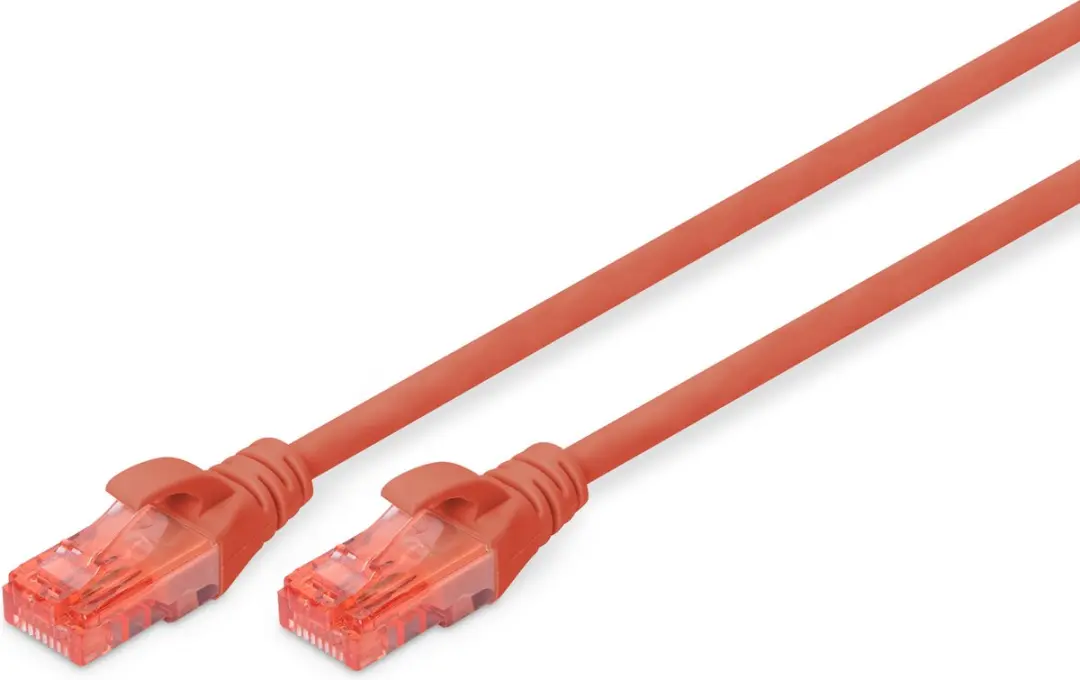 Digitus DK-1617-0025/R UTP Kabel Cat6 - 25cm - Rood