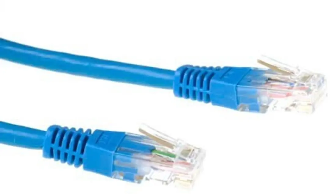 ACT Blauwe LSZH U/UTP CAT6 Patchkabel 10m - RJ45
