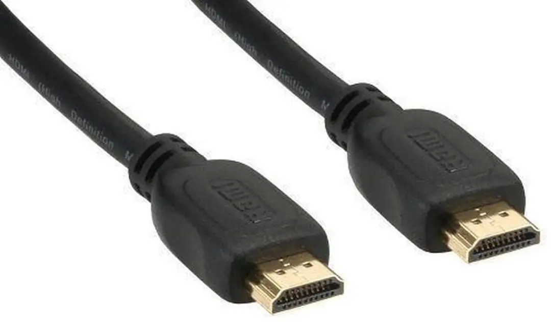 InLine HDMI High Speed Kabel 1,5m - Zwart/Goud