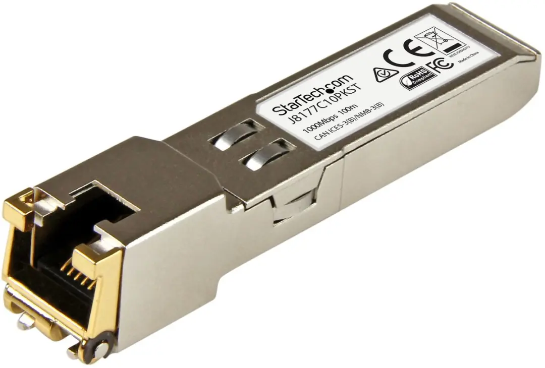Startech Gigabit RJ45 SFP Transceiver J8177C