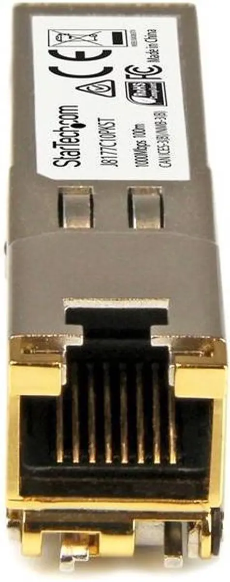 Startech Gigabit RJ45 SFP Transceiver J8177C - 10 Stuks