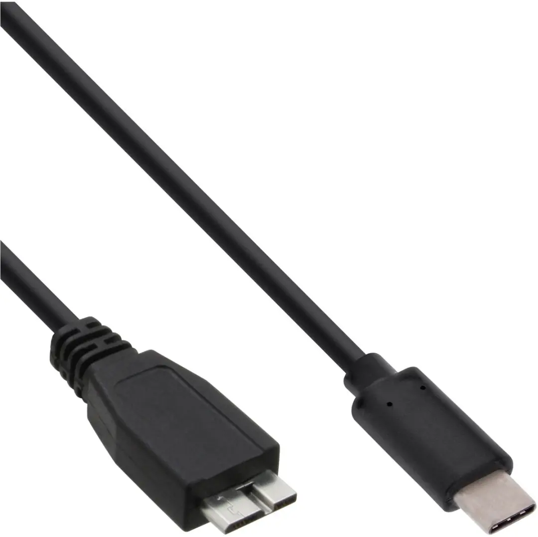 InLine USB-C naar Micro-B Kabel 1,5m