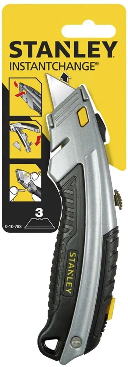 Stanley Uitschuifmes Instant Change 0-10-788 - 3 Mesjes