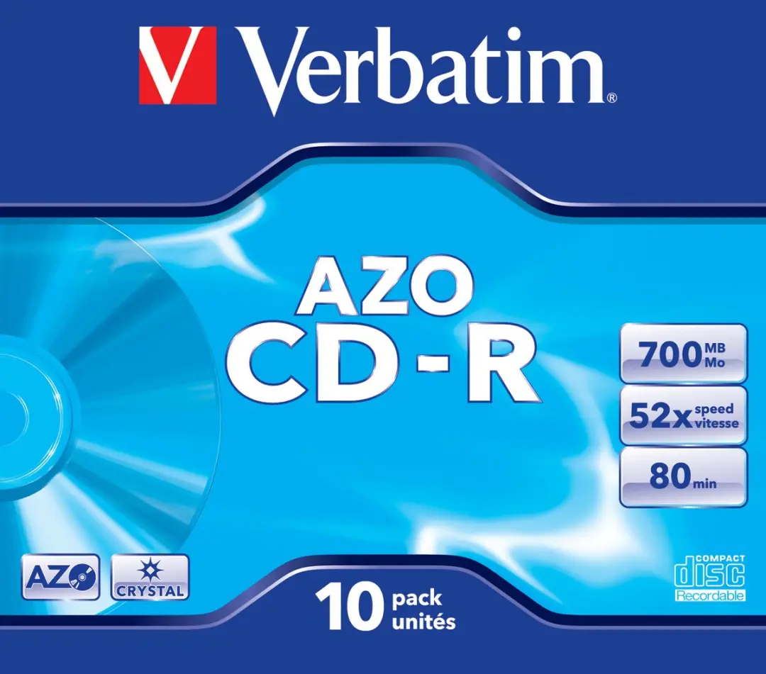 Verbatim CDR 700MB 48X - 10 Stuks