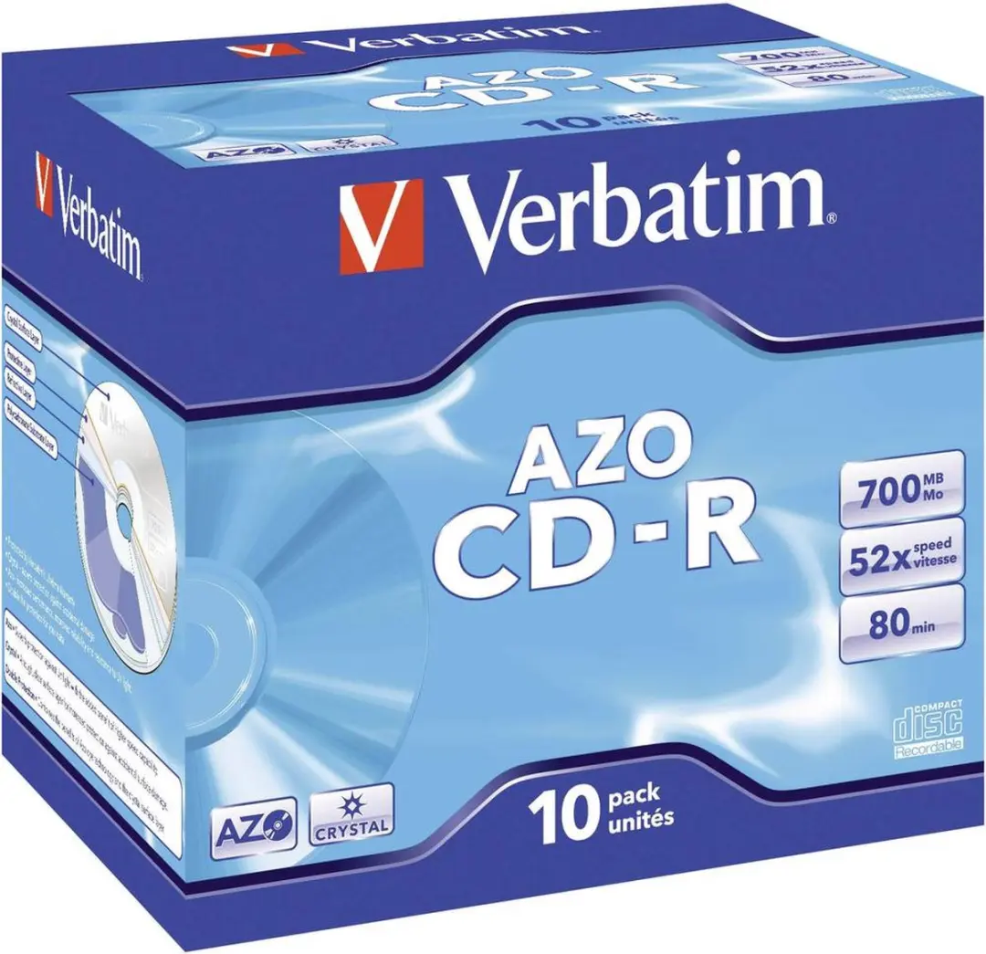 Verbatim CDR 700MB 48X - 10 Stuks
