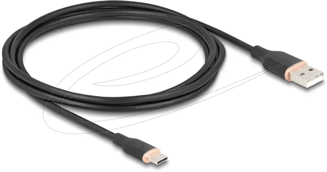 Delock USB 2.0 Kabel A-male naar C-male 2.5m