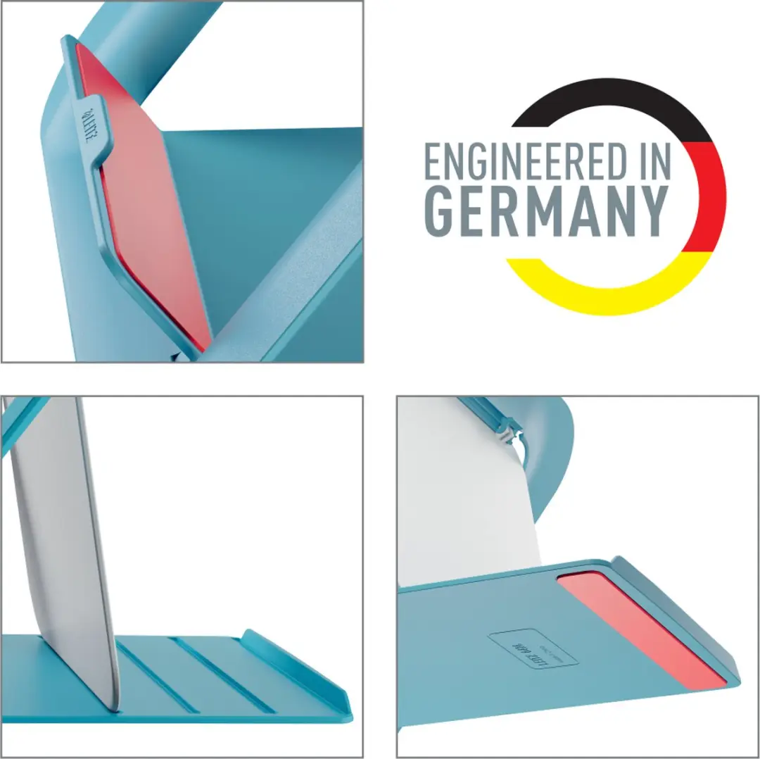 Leitz Ergo Cosy Laptopstandaard 64260061 - 13-17" - Sereen Blauw