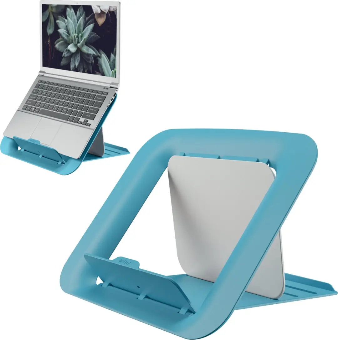 Leitz Ergo Cosy Laptopstandaard 64260061 - 13-17" - Sereen Blauw
