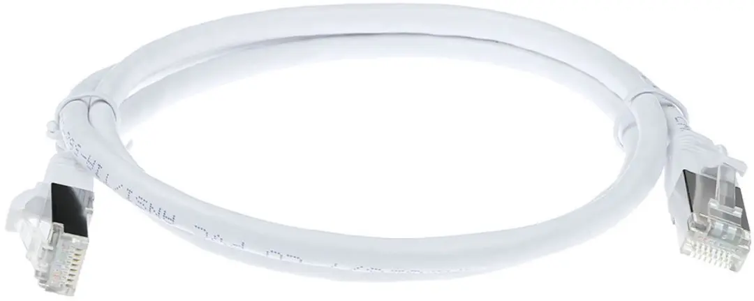ACT Witte SFTP CAT6A Patchkabel 15m - FB6415
