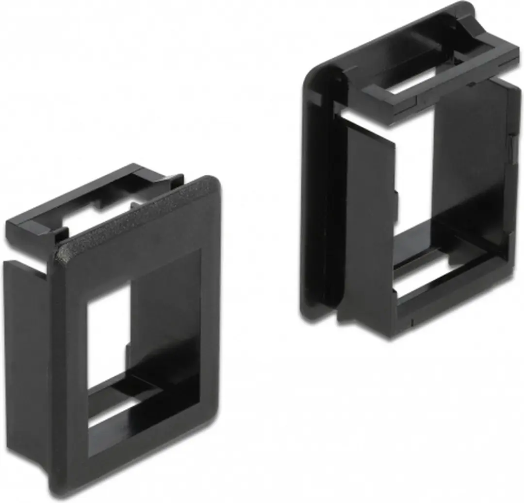 Delock Keystone Holder - 4 Stuks - Zwart