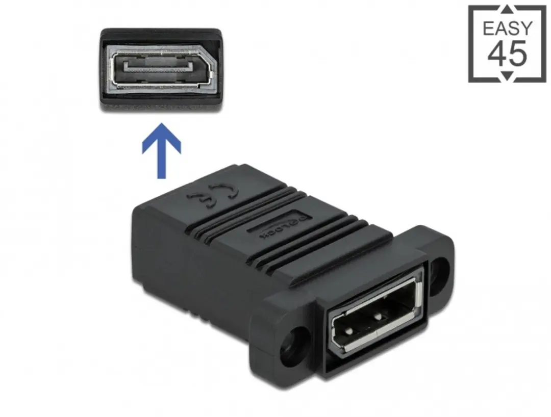 Delock Easy 45 DisplayPort Adapter