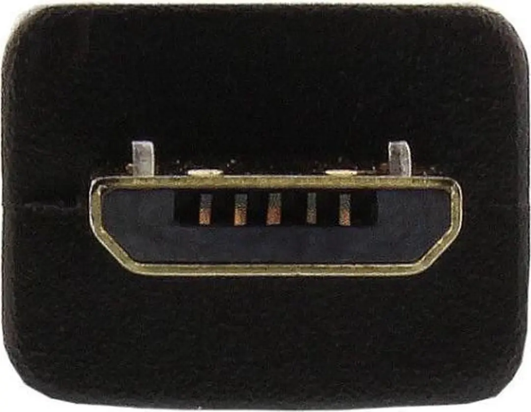 InLine USB Micro B Verlengkabel 2m - USB 2.0 - 2A - Zwart