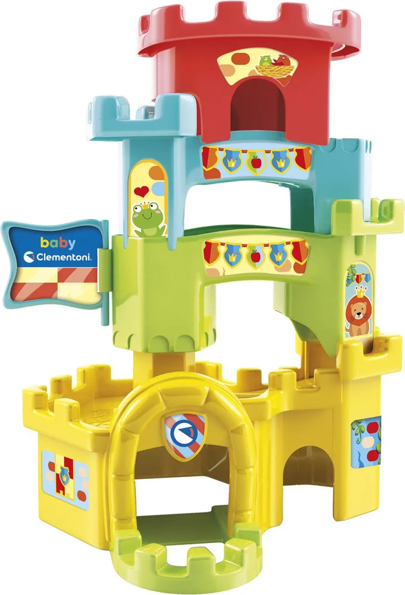 Clementoni Speelkasteel Toren Rollende Bal - 10-36 maanden