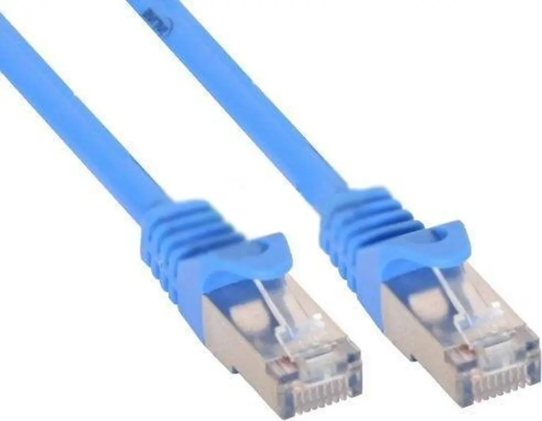 InLine Patchkabel F/UTP Cat.5e 1m - Blauw
