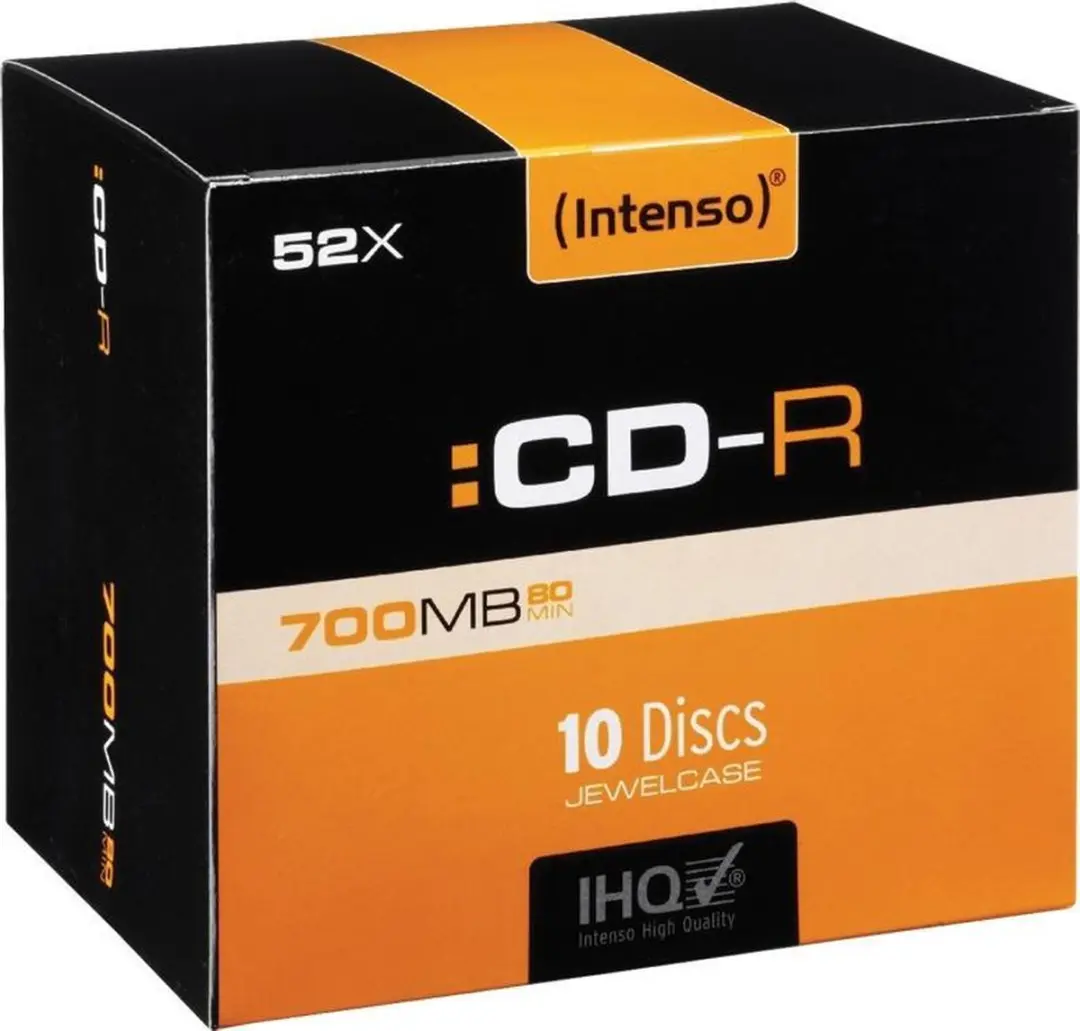 Intenso CD-R 700Mb 52x slimcase (10)