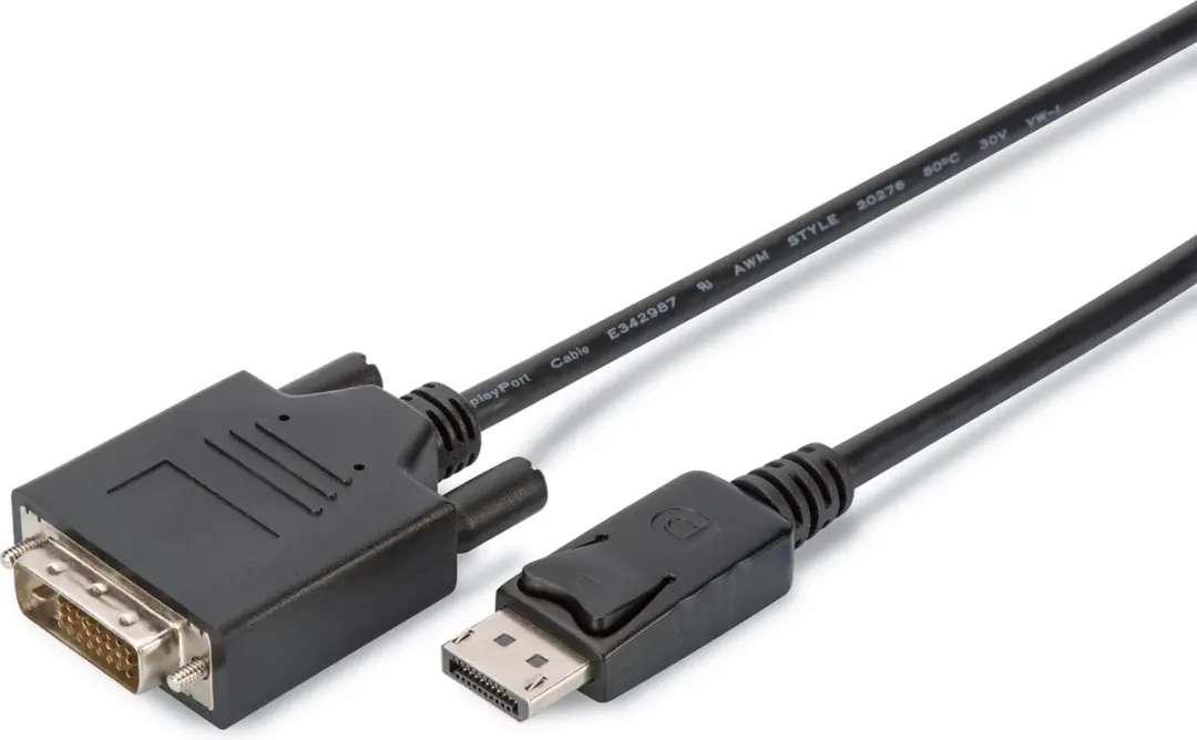 Digitus DisplayPort naar DVI-D Adapterkabel 2m - Zwart
