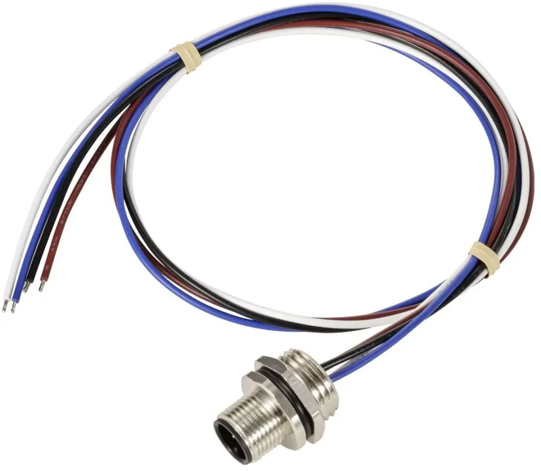 Tru Components TC-12833040 Sensor/Actuator Inbouwstekker M12 - 4 Polig