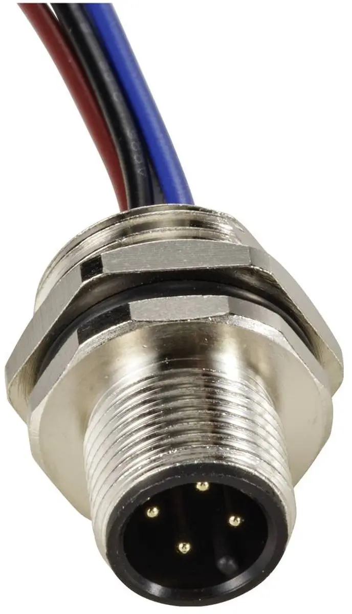 Tru Components TC-12833040 Sensor/Actuator Inbouwstekker M12 - 4 Polig