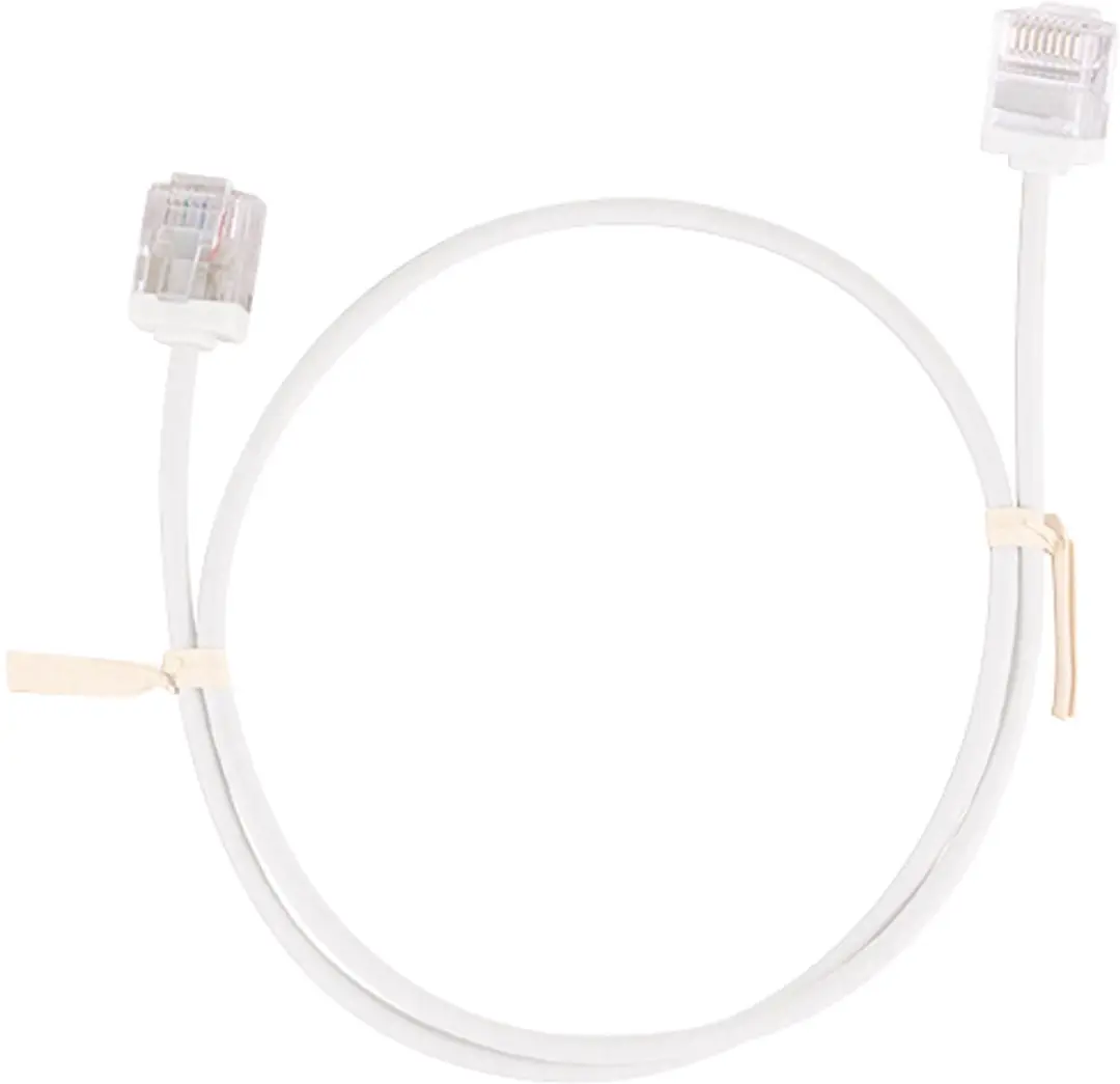 Logilink CQ3071U Netwerkkabel Cat6a Wit 5m
