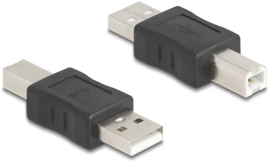 Delock USB 2.0 Adapter Type-A naar Type-B