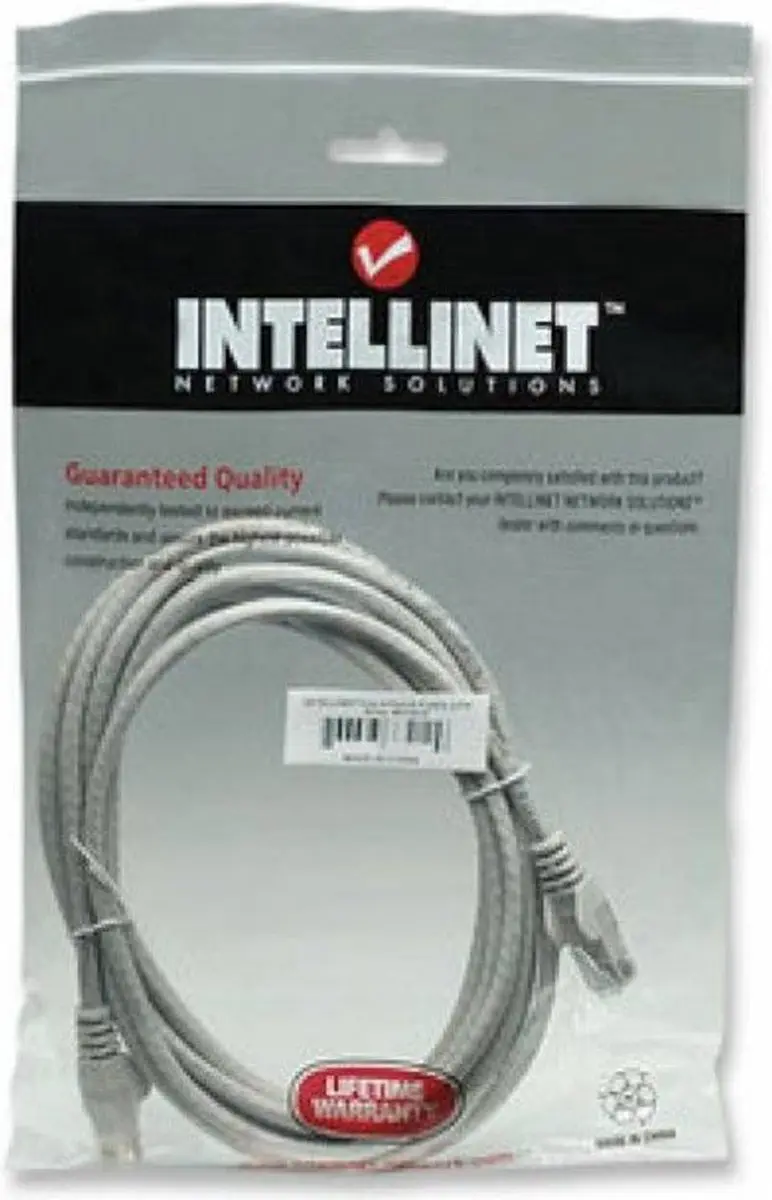 Intellinet 317245 Netwerkkabel CAT 6A S/FTP 5m - Grijs