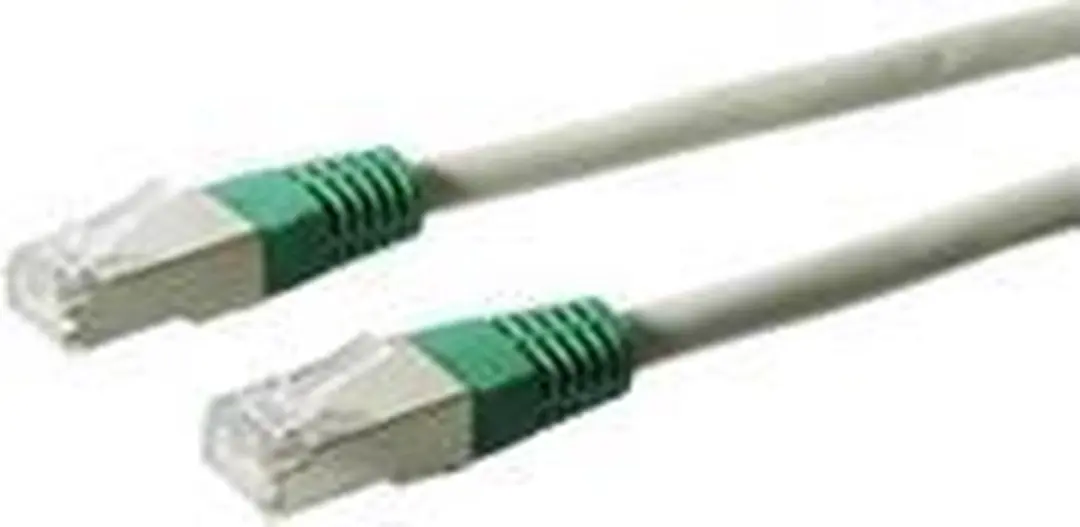 Goobay CAT 5e Crossover Kabel 1m - Grijs/ Groen - 10 Stuks