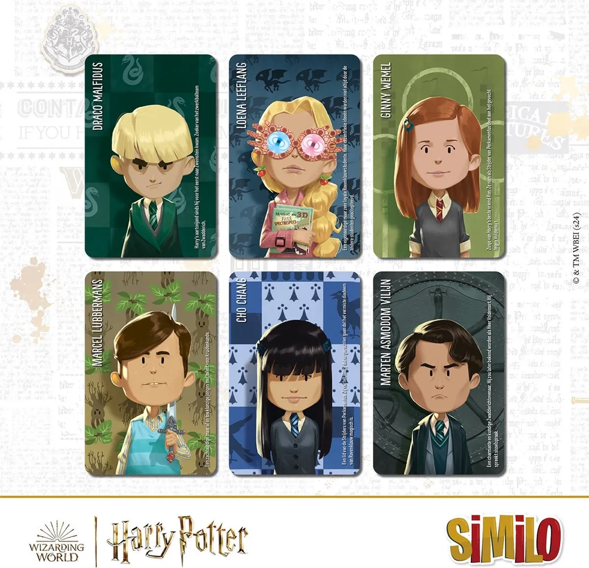 999 Games Similo Harry Potter Kaartspel - 2-8 Spelers - 999-SIM06