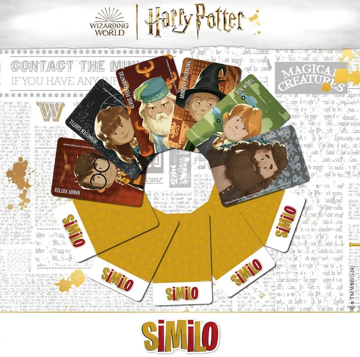 999 Games Similo Harry Potter Kaartspel - 2-8 Spelers - 999-SIM06 - afbeelding 6 van 6