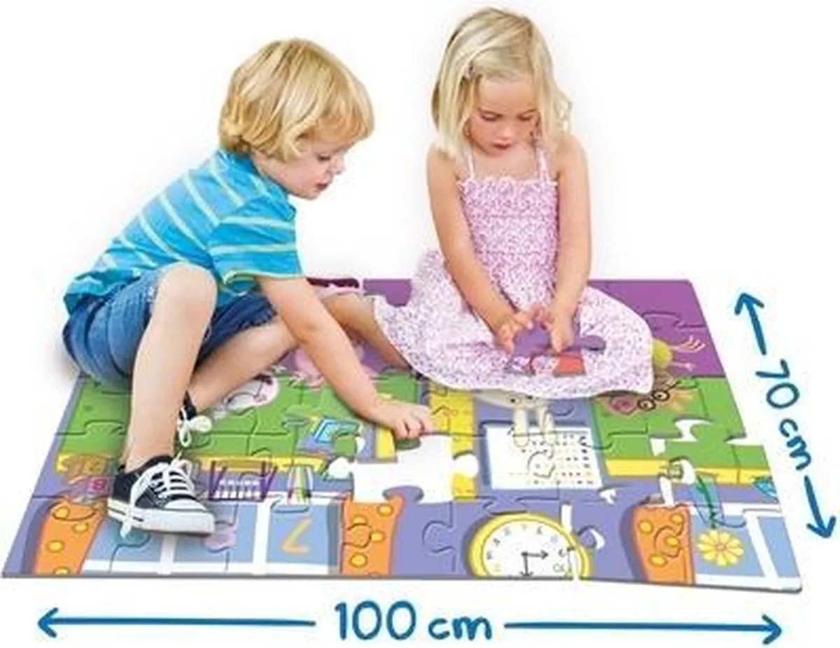 Clementoni Peppa Pig Legpuzzel 40 Stuks - Multicolor