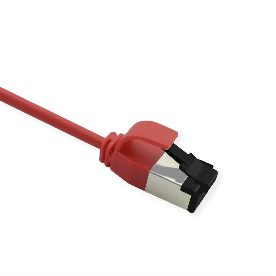 Roline U/FTP Patchkabel Cat.8 Klasse I - Rood 0,15m
