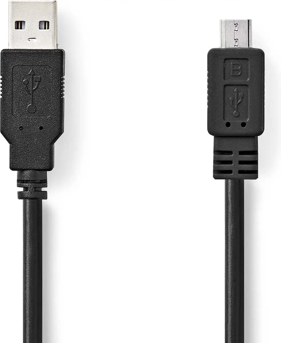 Nedis USB 2.0 A naar Micro-B Kabel 3m