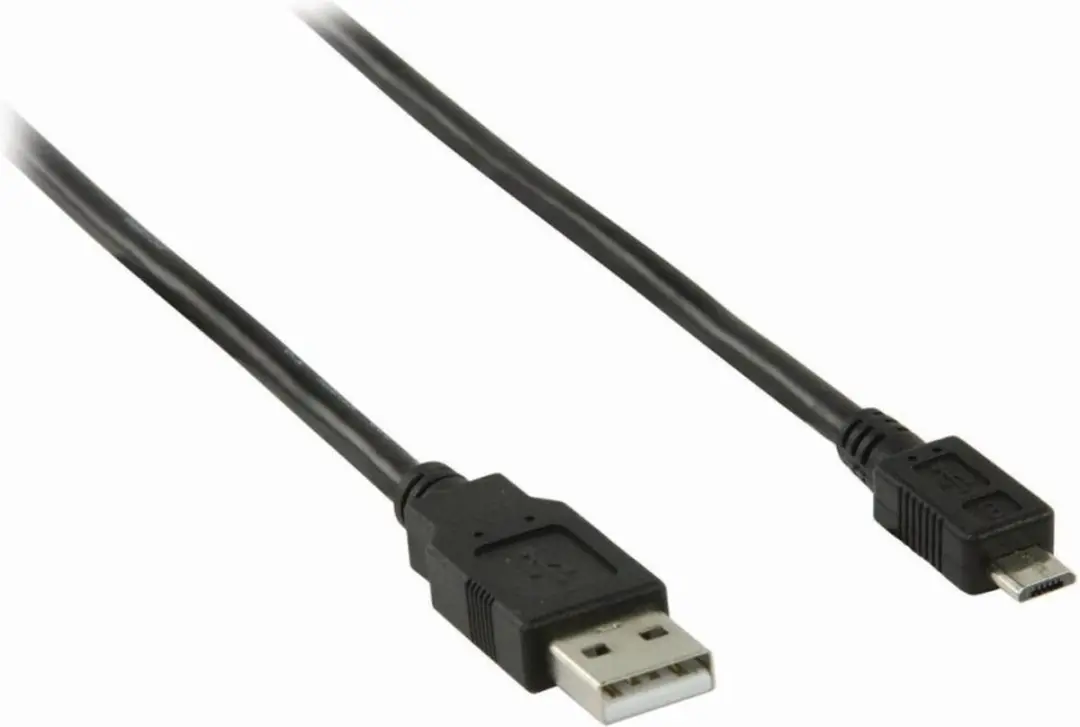 Nedis USB 2.0 A naar Micro-B Kabel 3m - Zwart
